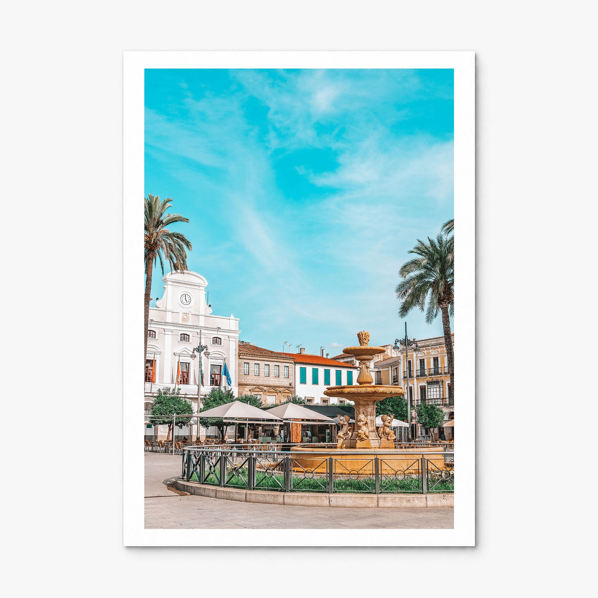 Mérida Photo Poster, print only (unframed), white border