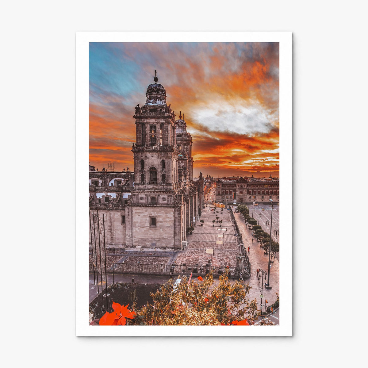 Mexico City Photo No 2 Poster, print only (unframed), white border