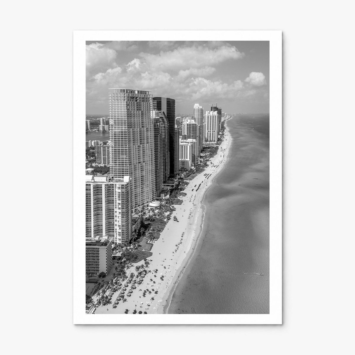 Miami Photo No 2 Poster, print only (unframed), white border