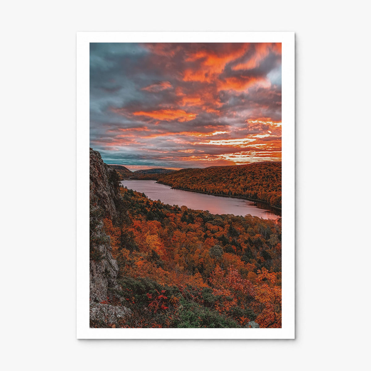 Michigan Photo No 1 Poster, print only (unframed), white border
