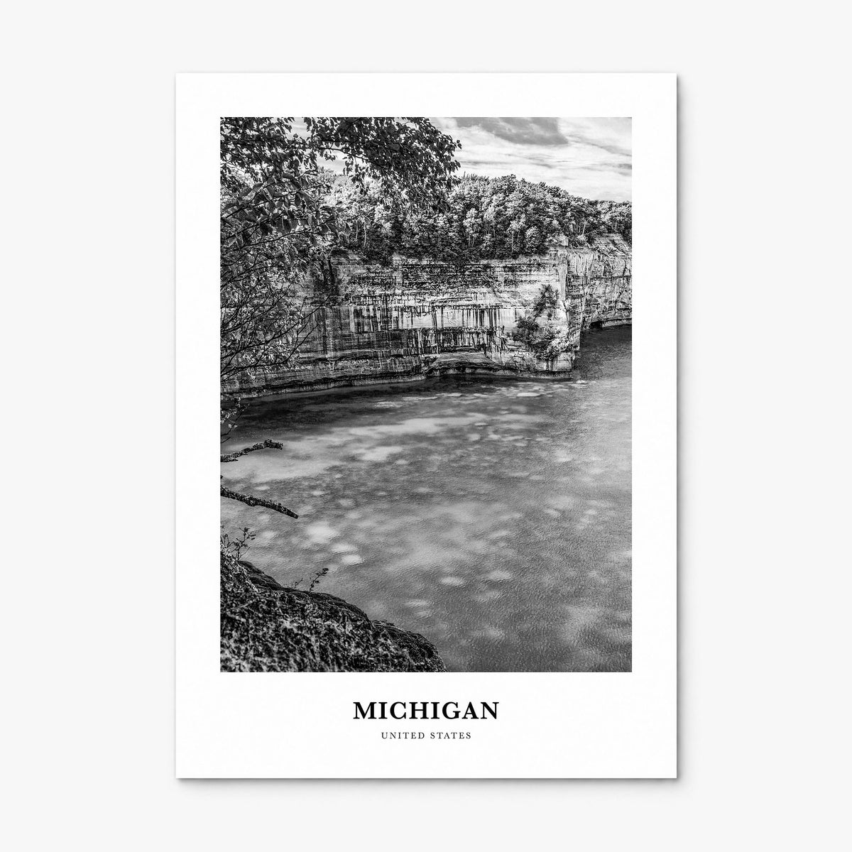 Michigan Classic No 3 Poster, print only (unframed)