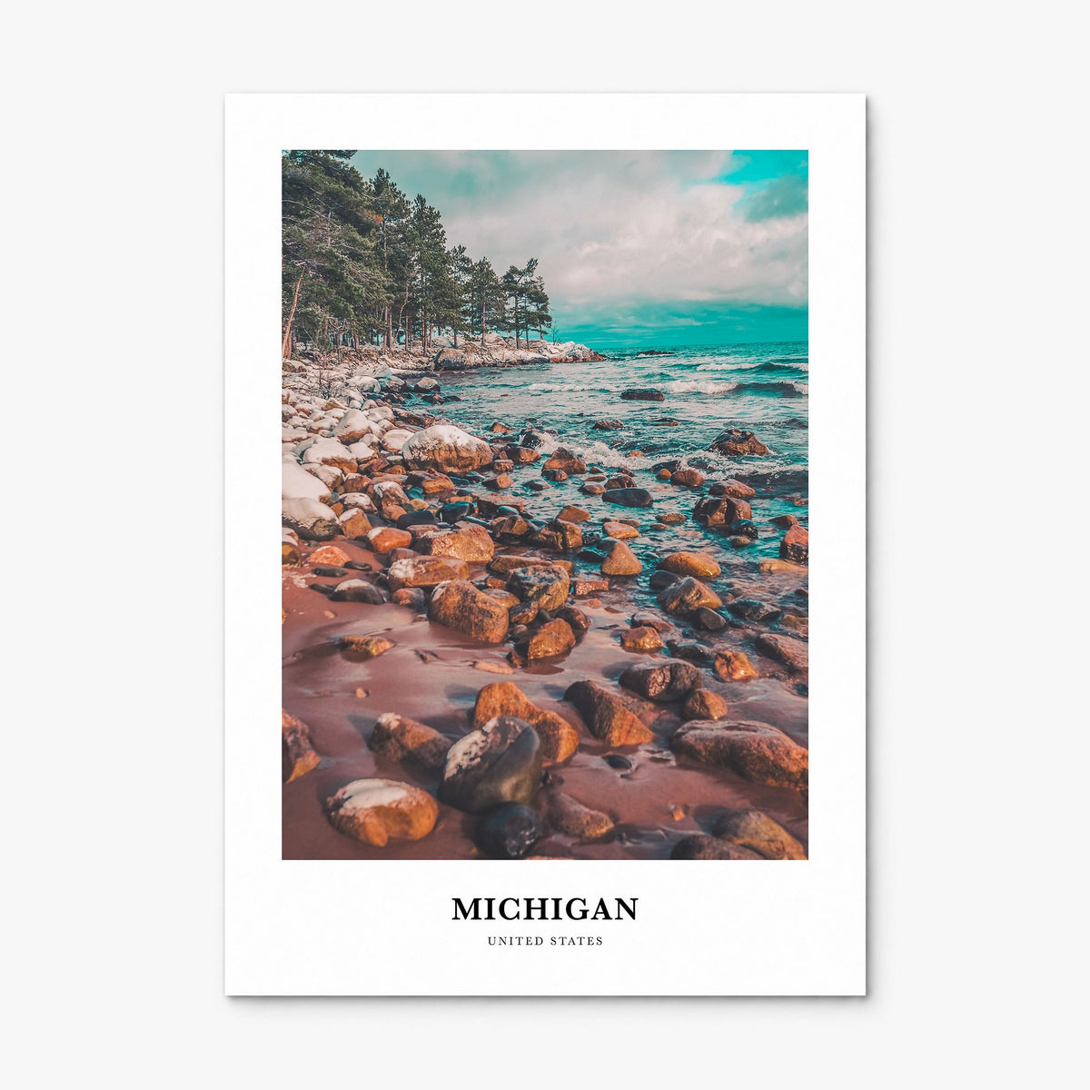 Michigan Classic No 1 Poster, print only (unframed)