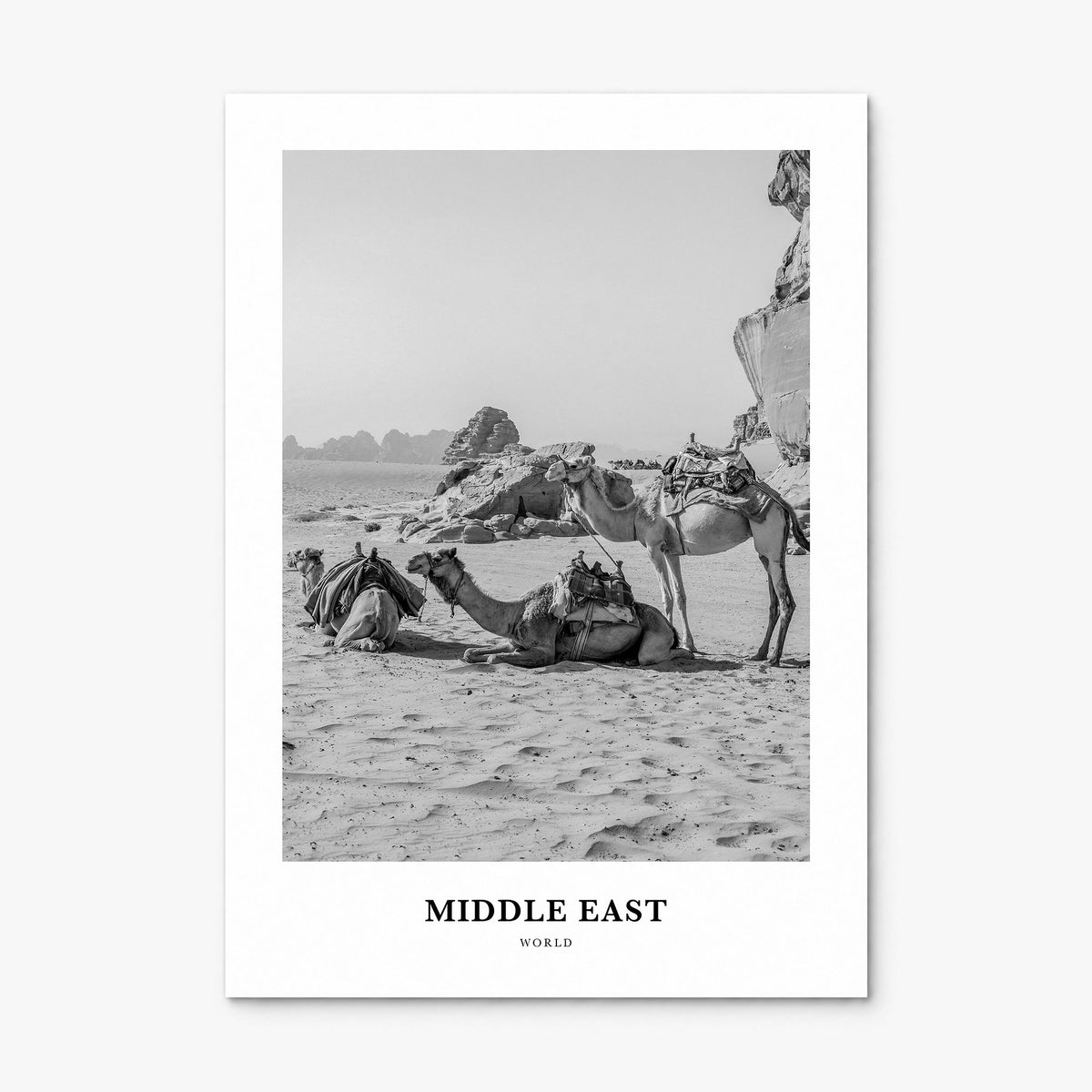 Middle East Classic Poster, print only (unframed)