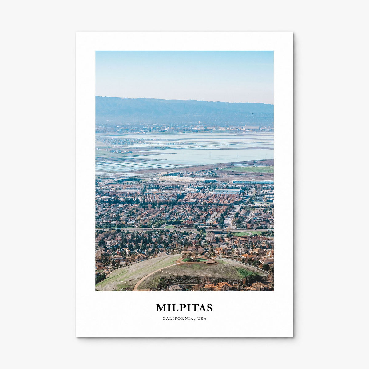 Milpitas Classic Poster, print only (unframed)