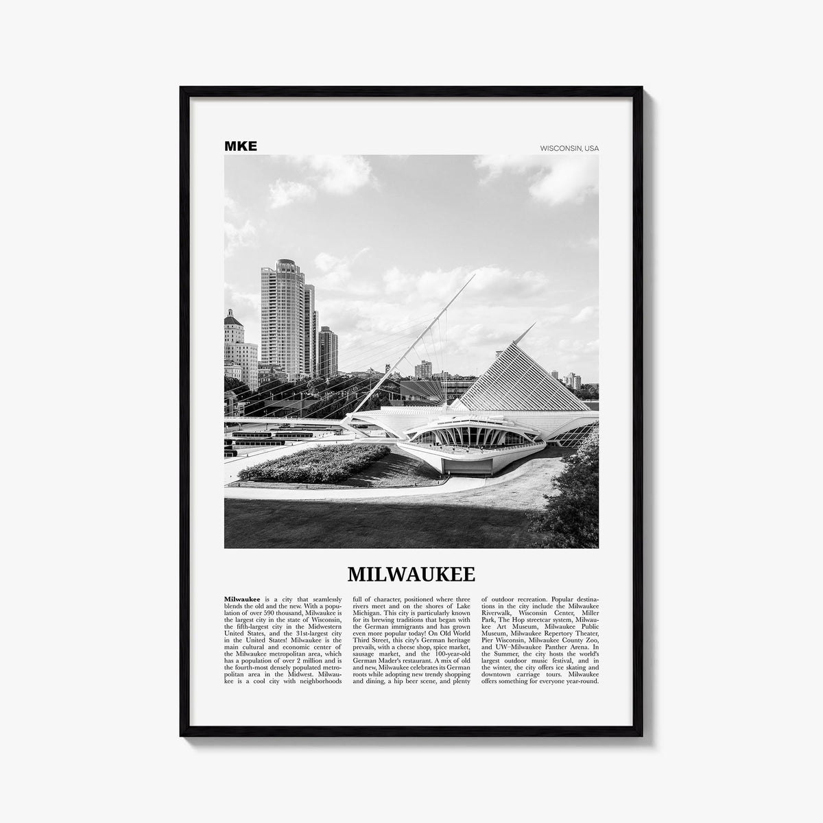 Milwaukee Newspaper No 1 Poster