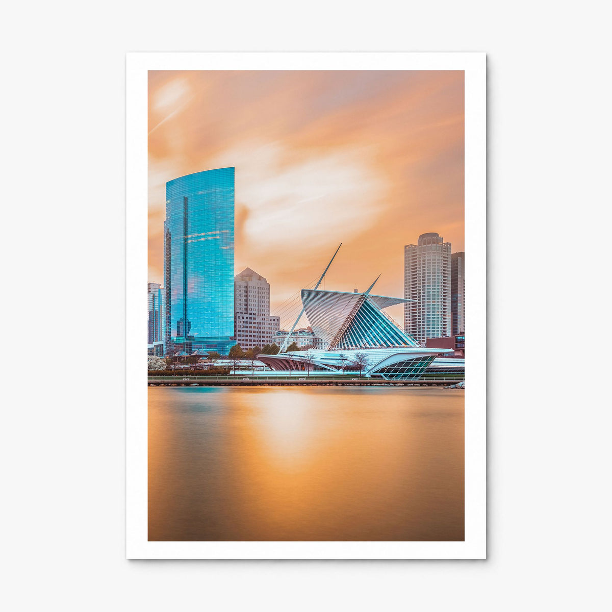 Milwaukee Photo No 1 Poster, print only (unframed), white border