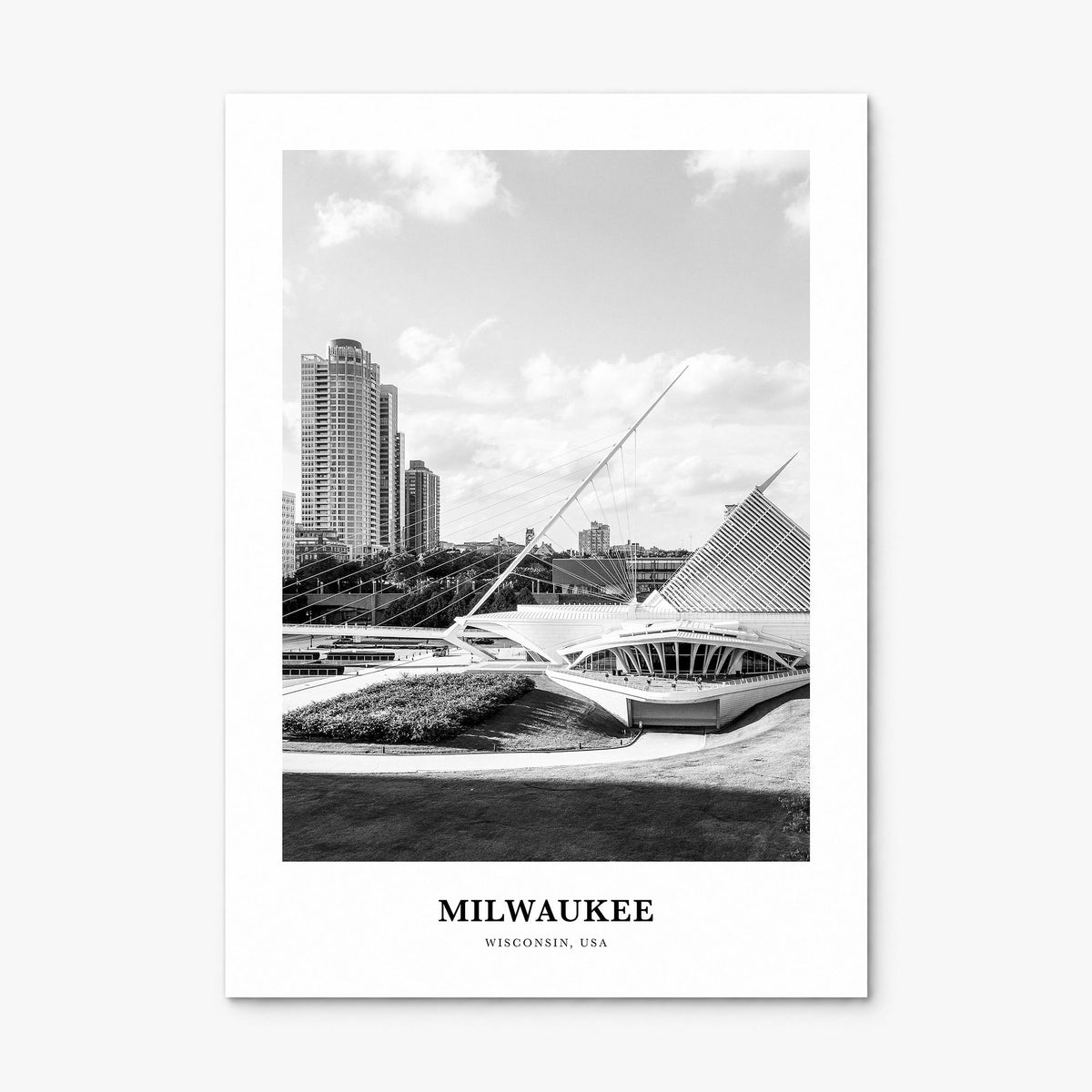 Milwaukee Classic No 2 Poster, print only (unframed)