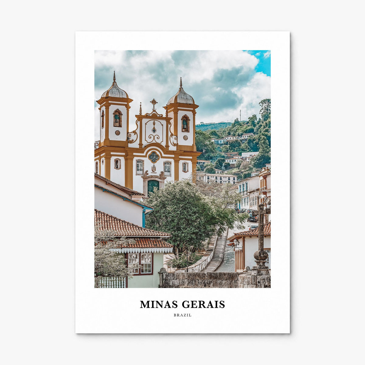 Minas Gerais Classic Poster, print only (unframed)