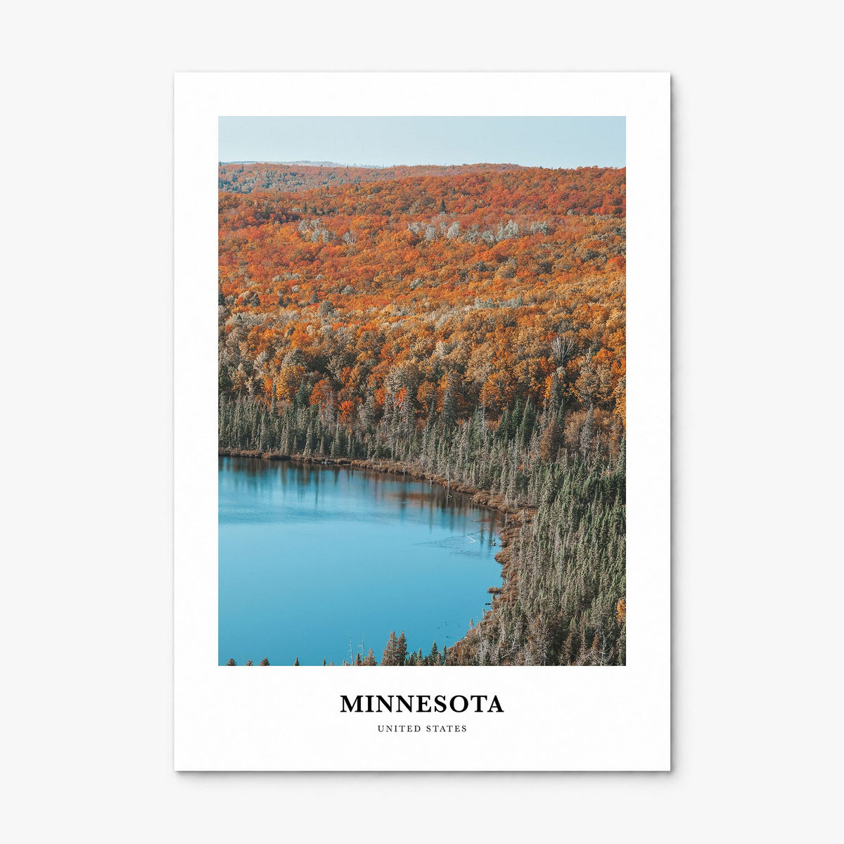 Minnesota Classic No 2 Poster, print only (unframed)