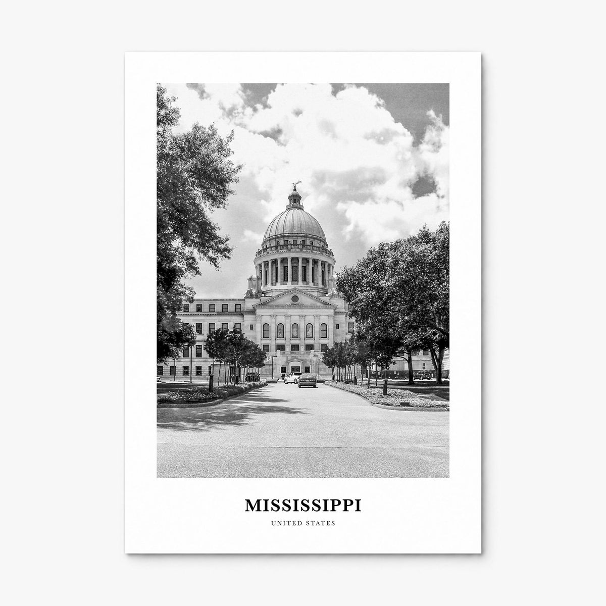 Mississippi Classic Poster, print only (unframed)