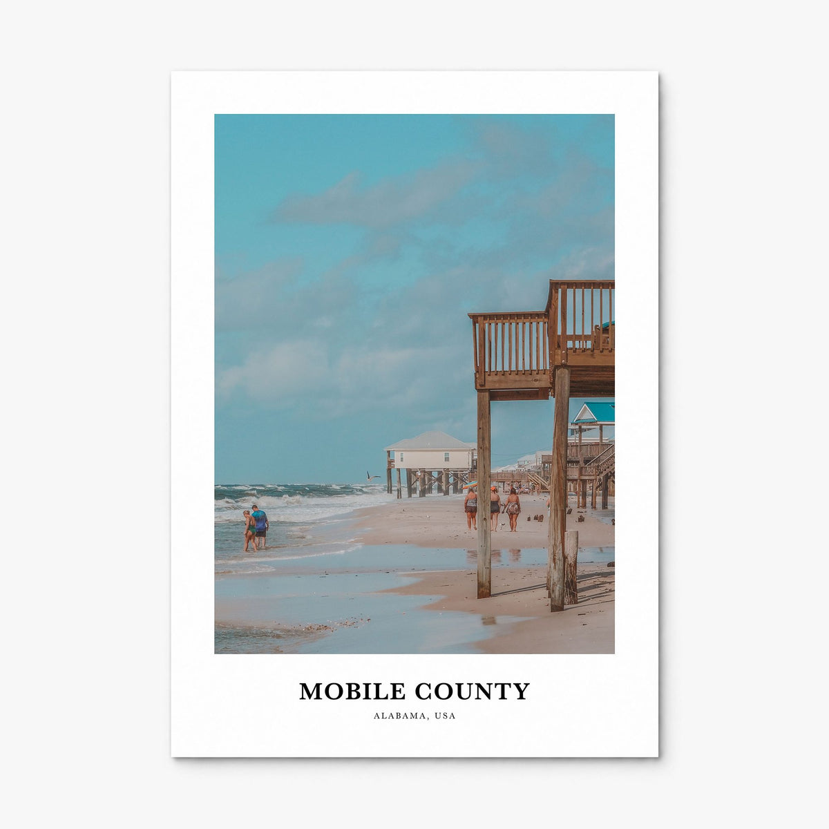 Mobile County Classic Poster, print only (unframed)