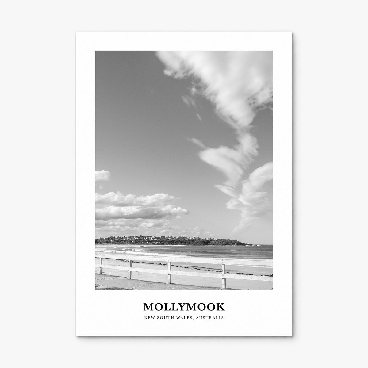 Mollymook Classic Poster, print only (unframed)