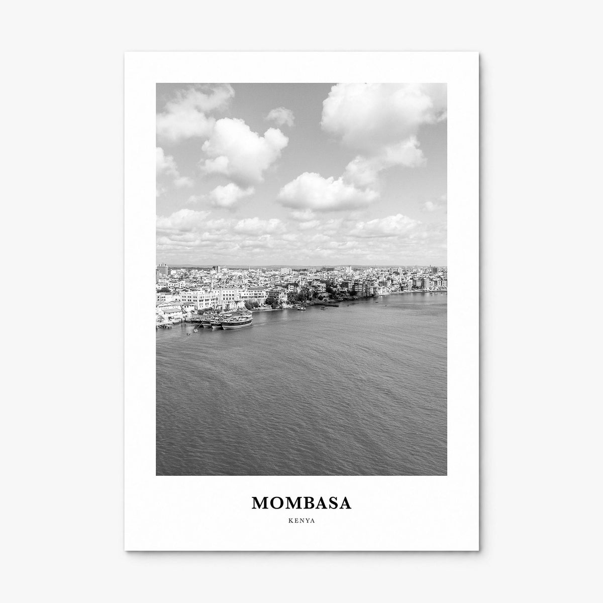 Mombasa Classic Poster, print only (unframed)