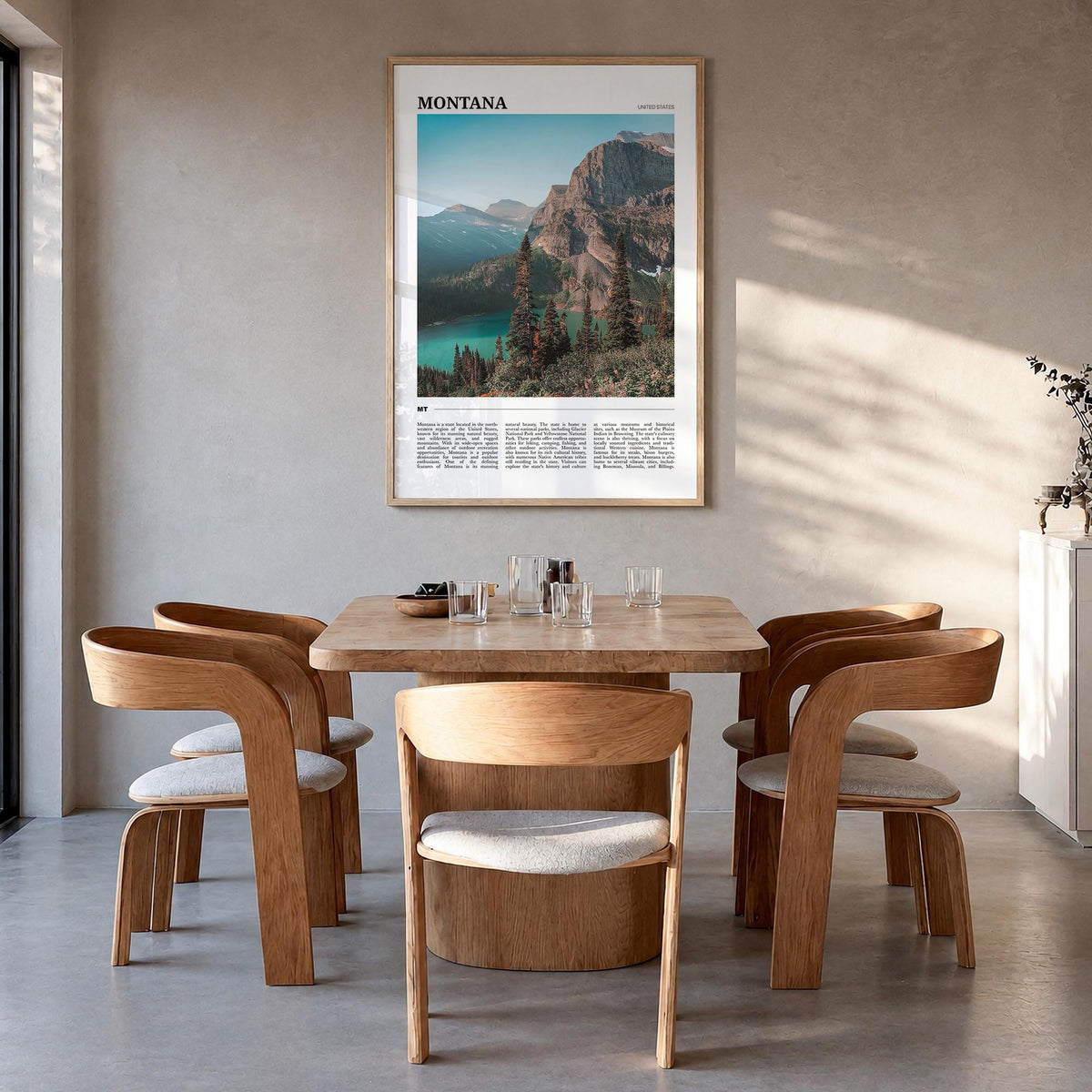 Montana Travel No 1 Poster