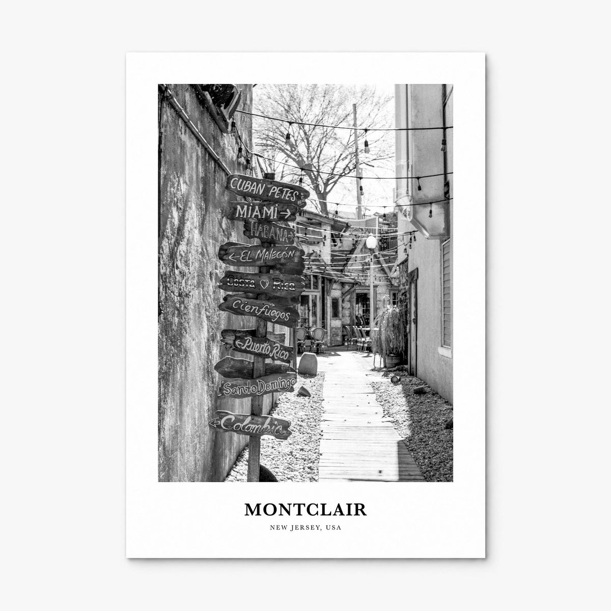 Montclair Classic Poster, print only (unframed)