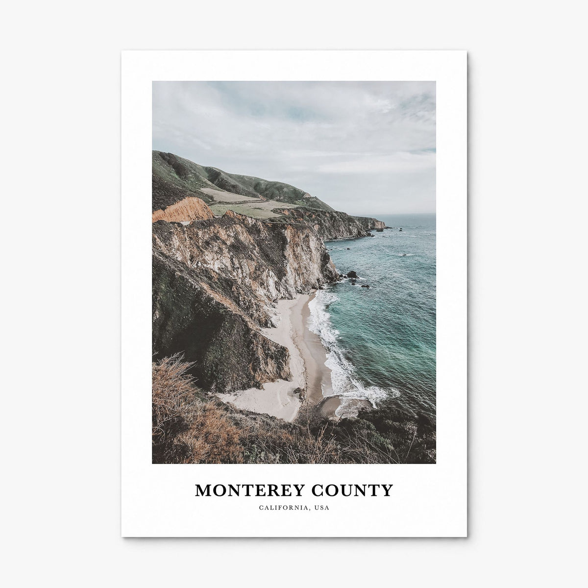 Monterey County Classic Poster, print only (unframed)