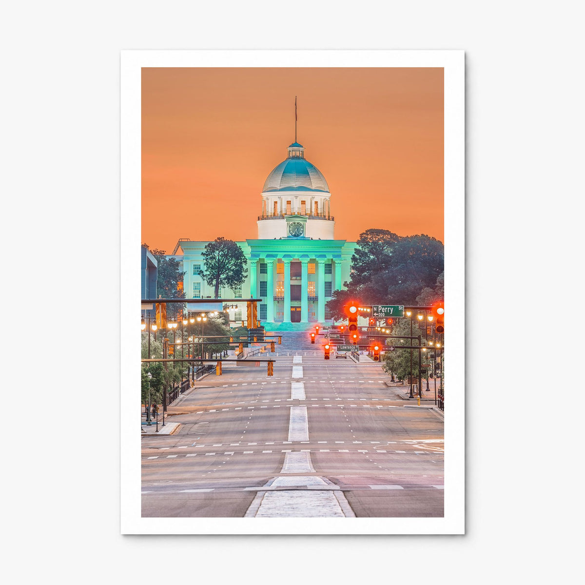 Montgomery Photo Poster, print only (unframed), white border