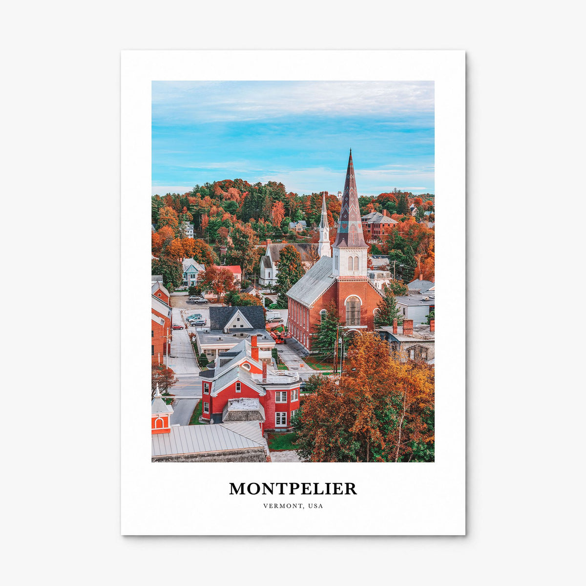 Montpelier Classic Poster, print only (unframed)