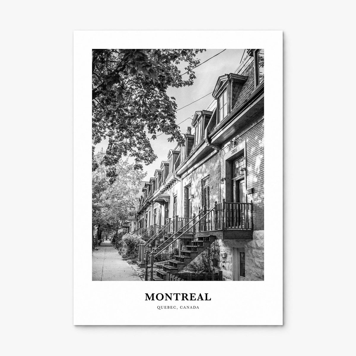 Montreal Classic No 3 Poster, print only (unframed)