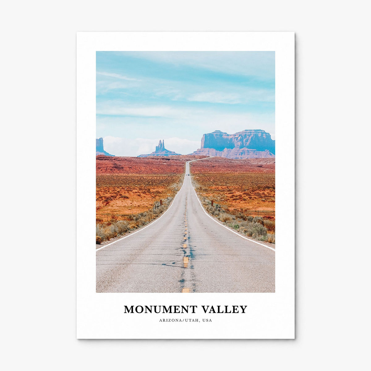 Monument Valley Classic Poster, print only (unframed)