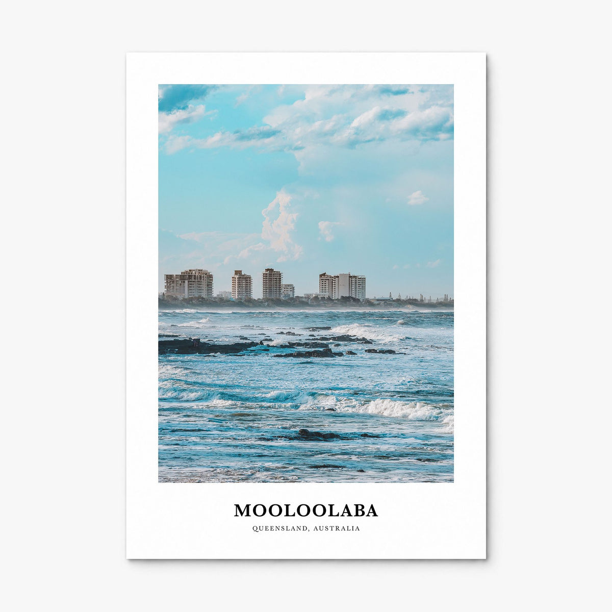 Mooloolaba Classic Poster, print only (unframed)