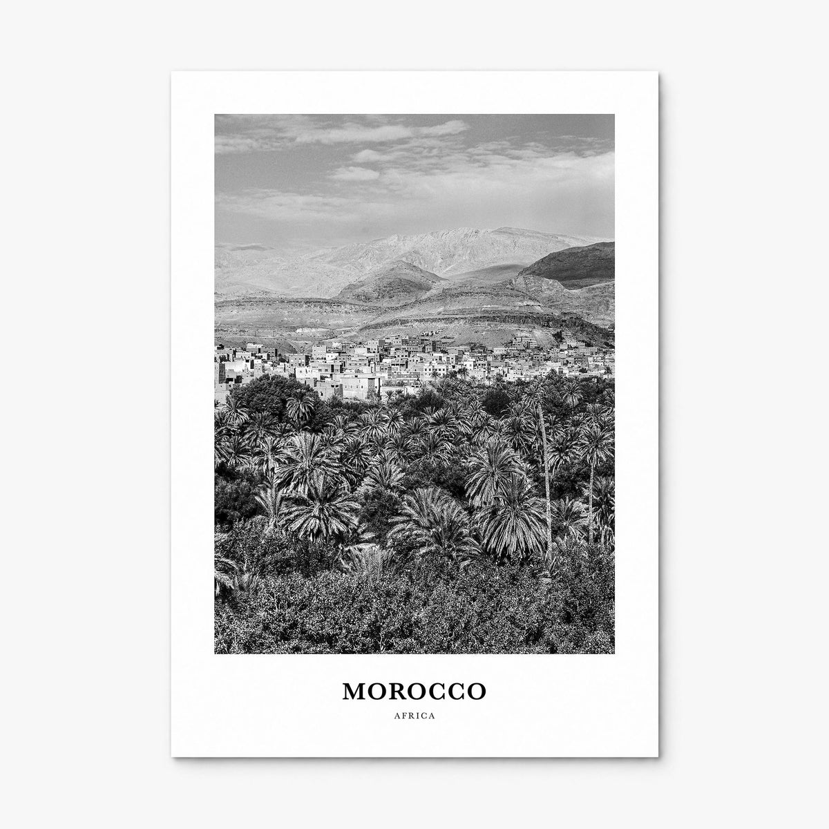 Morocco Classic Poster, print only (unframed)