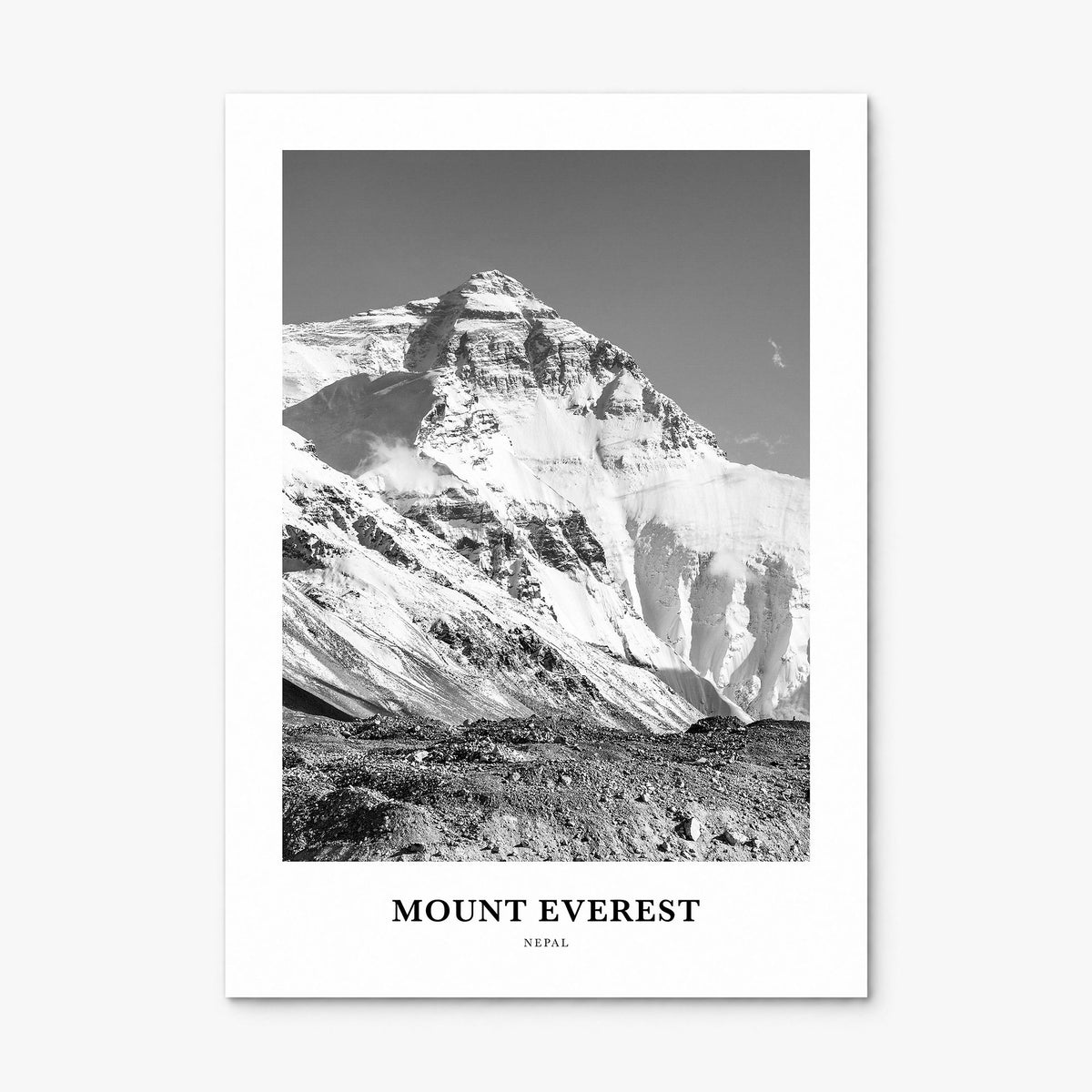 Mount Everest Classic Poster, print only (unframed)