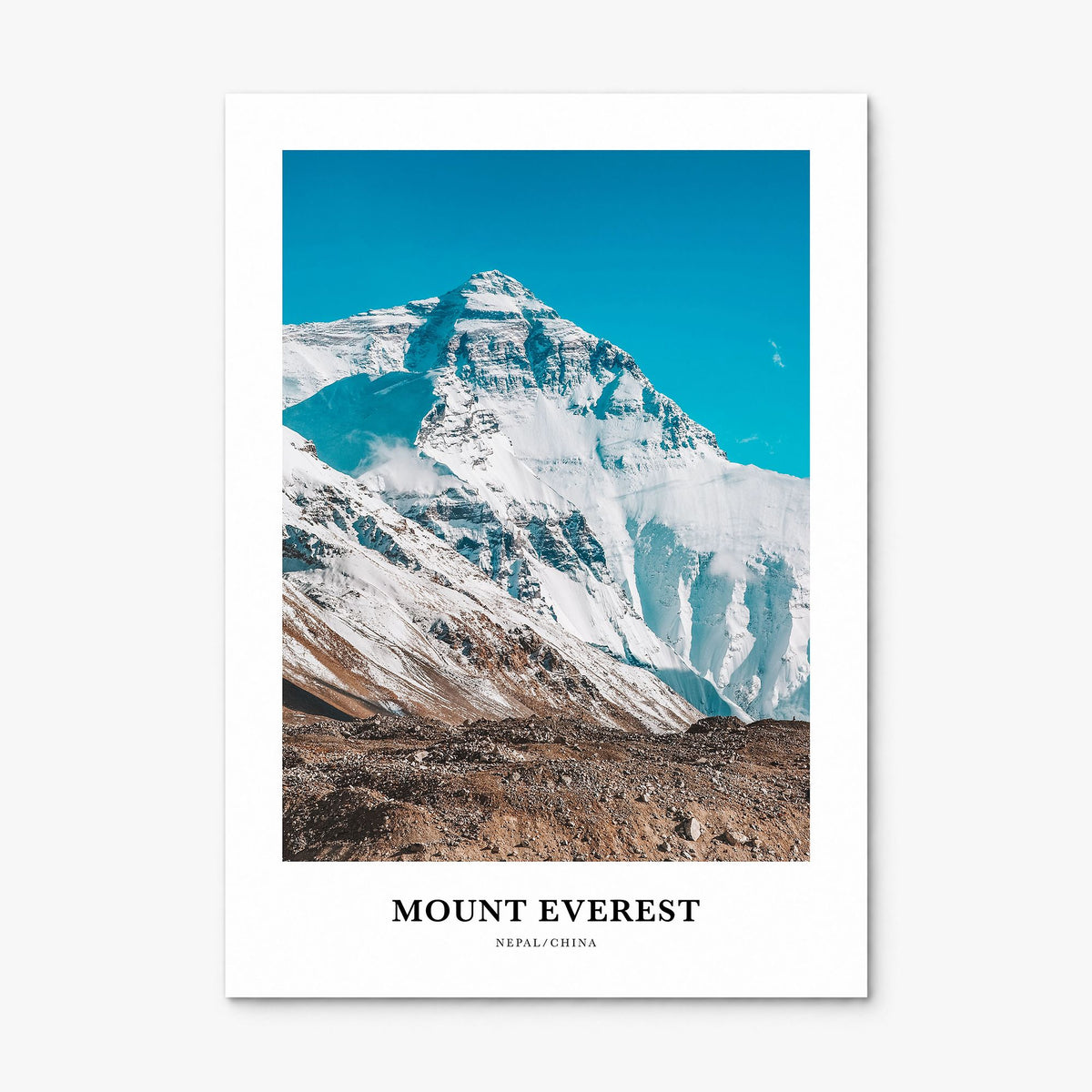 Mount Everest Classic Poster, print only (unframed)
