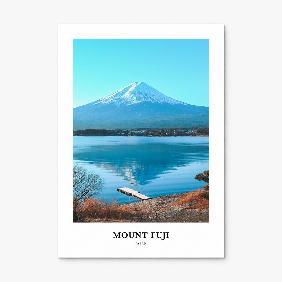 Mount Fuji Classic Poster, print only (unframed)