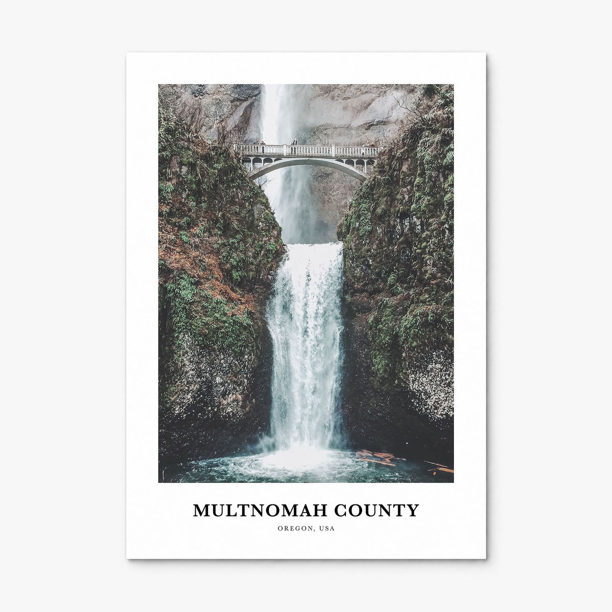 Multnomah County Classic Poster, print only (unframed)