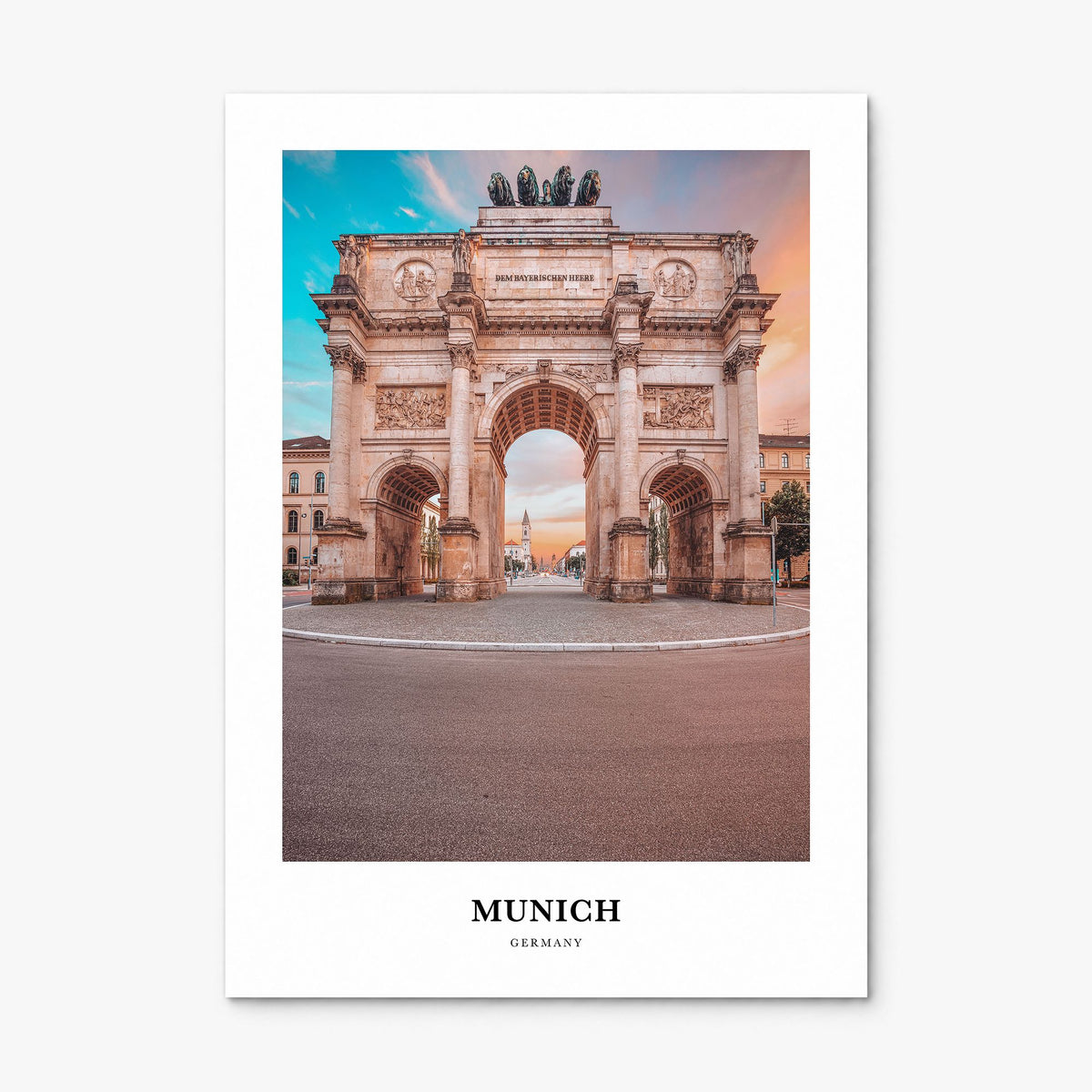 Munich Classic Poster, print only (unframed)