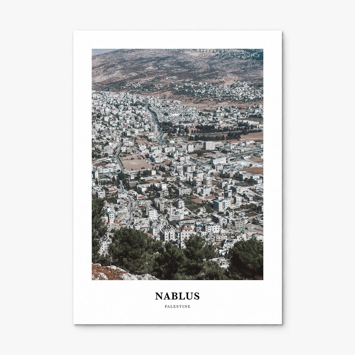 Nablus Classic Poster, print only (unframed)