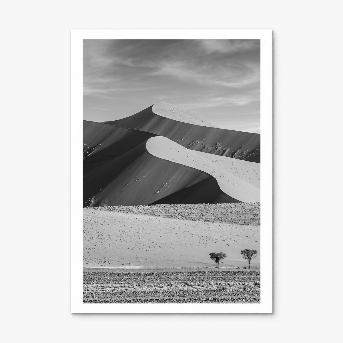 Namibia Photo Poster, print only (unframed), white border