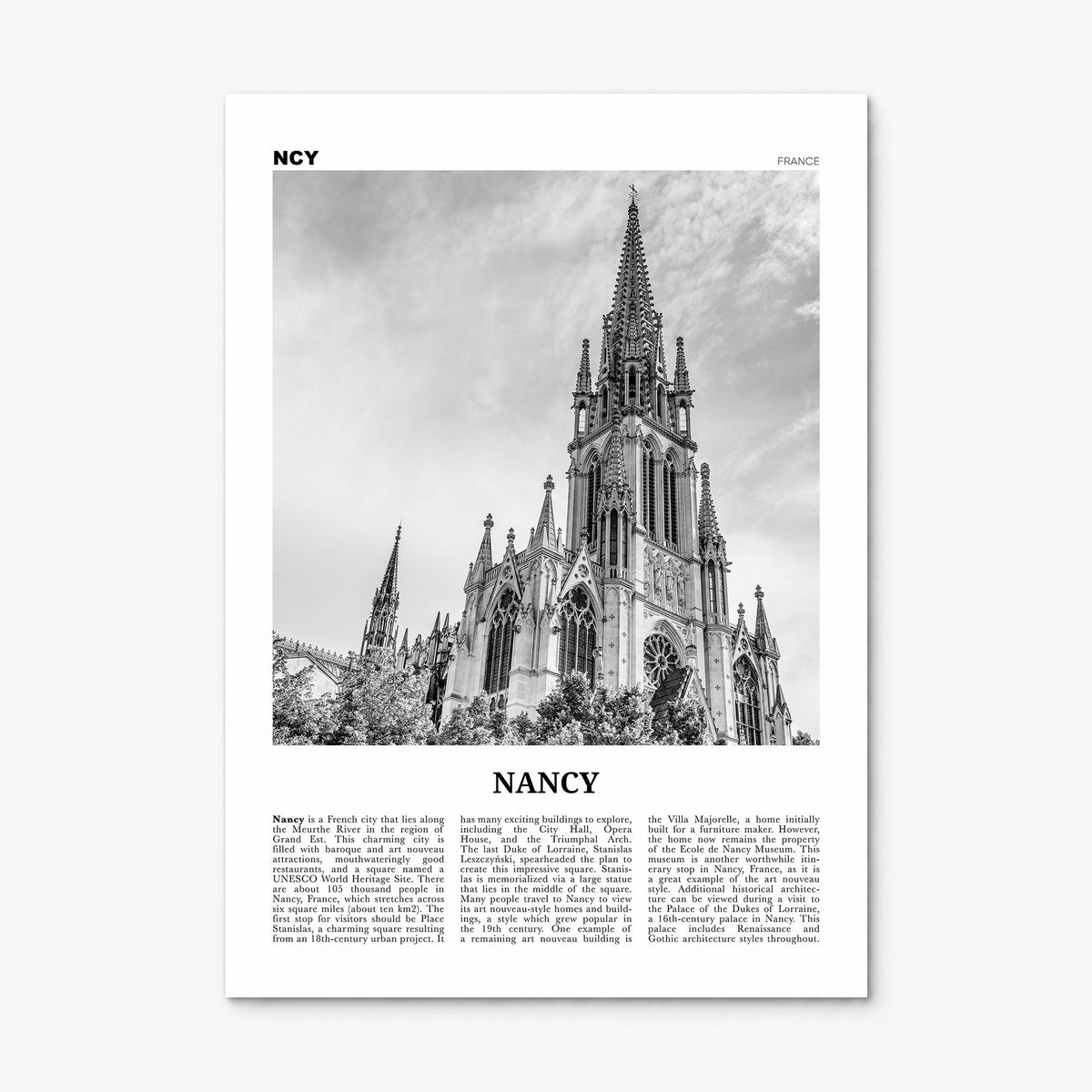 Nancy Newspaper Poster, print only (unframed)