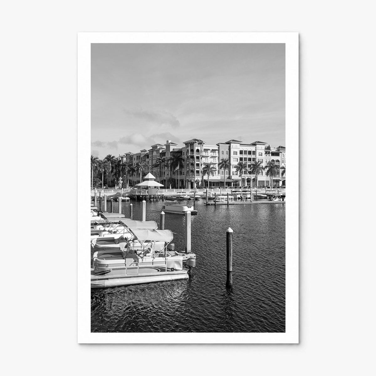 Naples, Florida Photo Poster, print only (unframed), white border