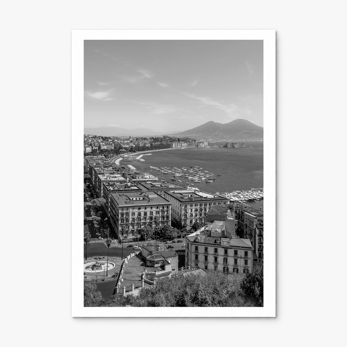 Naples, Italy Photo No 1 Poster, print only (unframed), white border