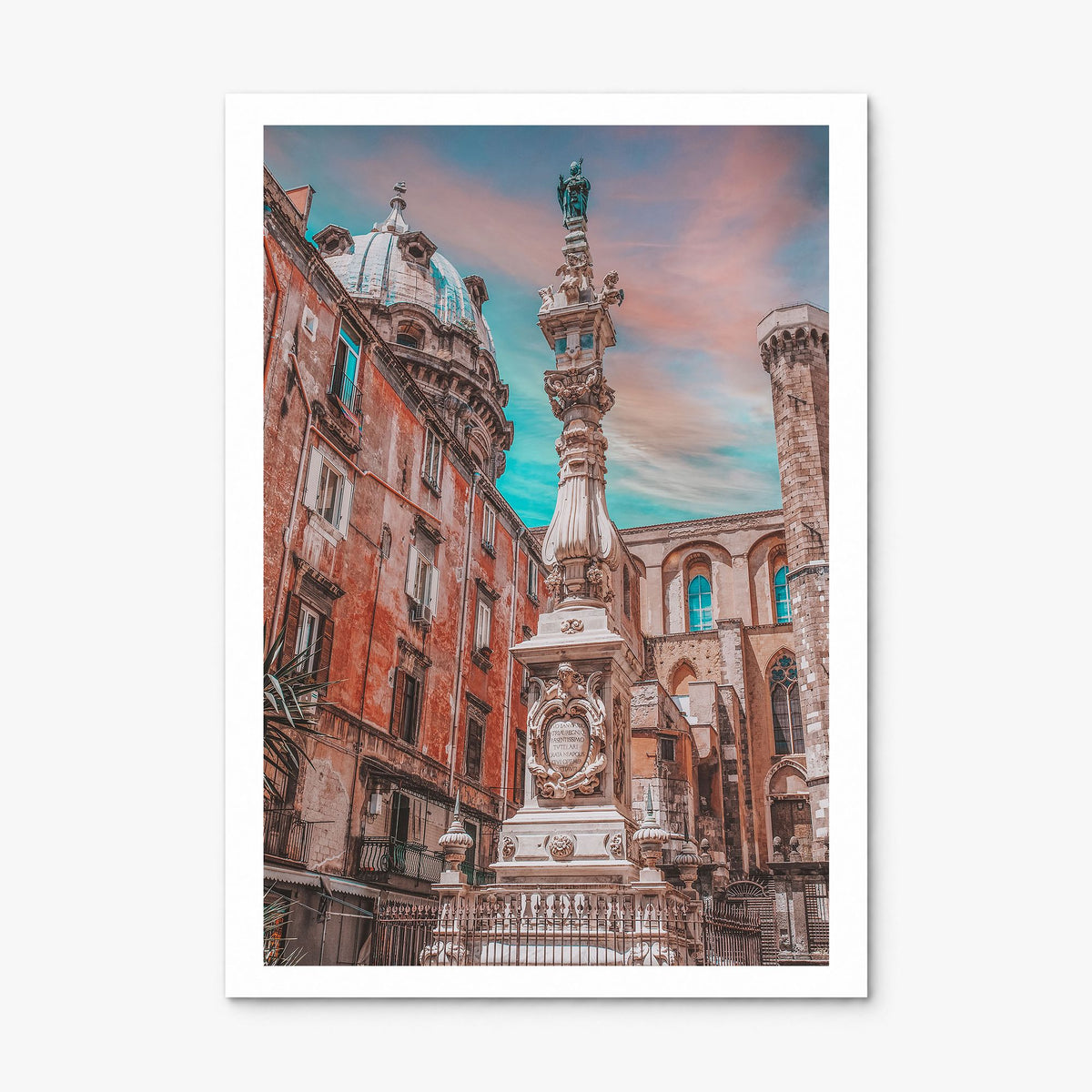 Naples, Italy Photo No 1 Poster, print only (unframed), white border