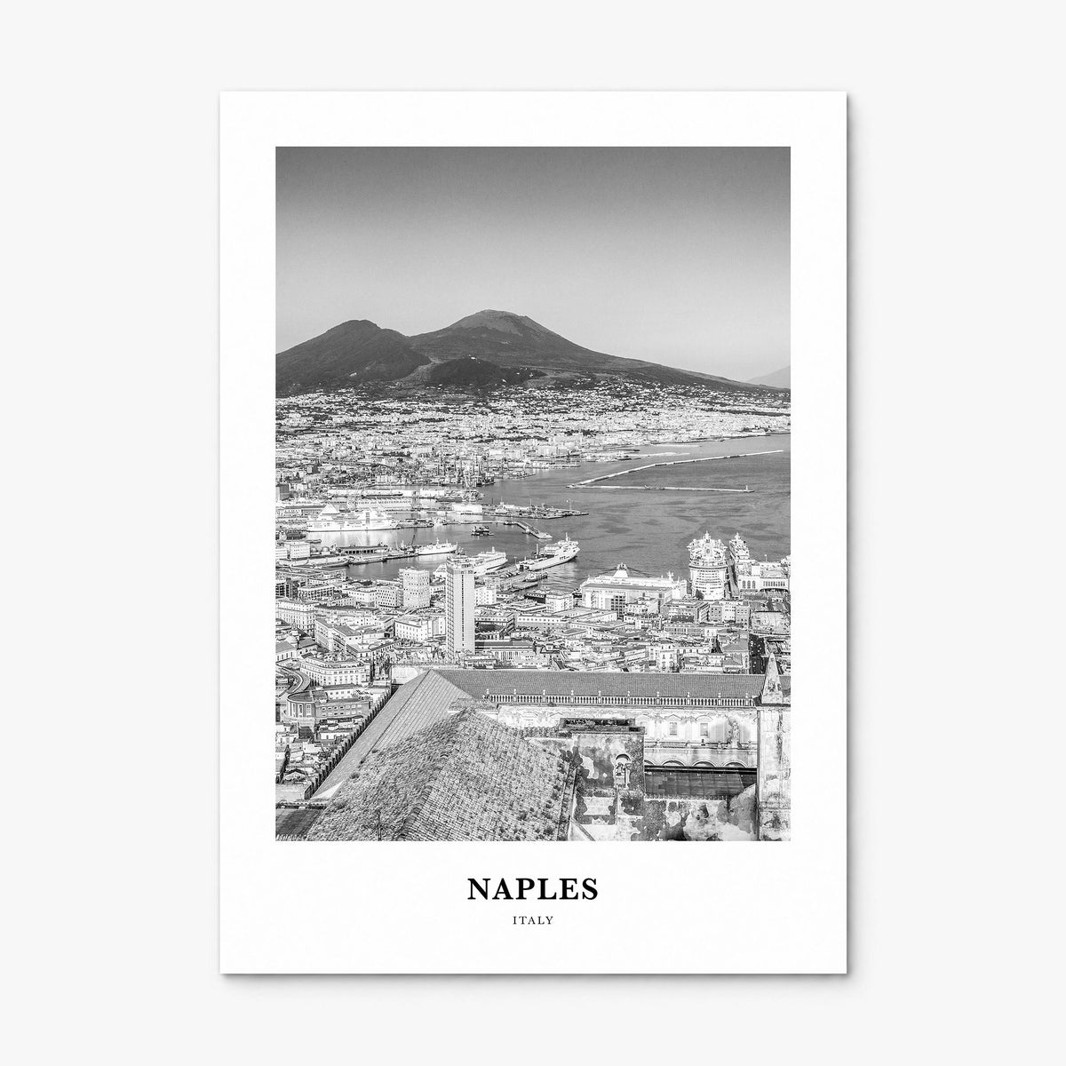 Naples, Italy Classic No 1 Poster, print only (unframed)