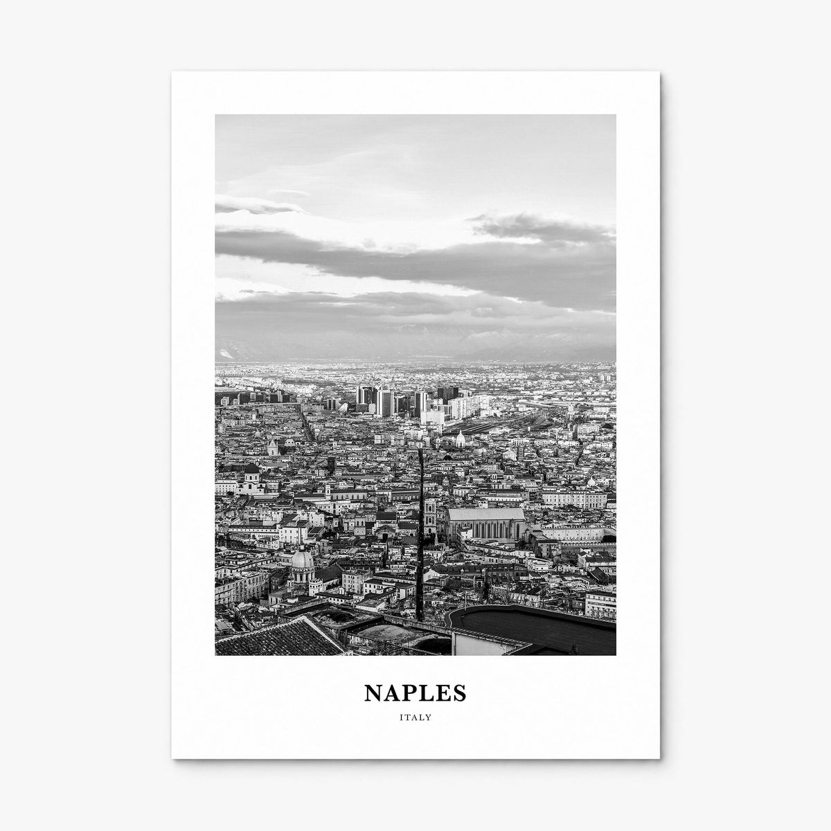 Naples, Italy Classic No 2 Poster, print only (unframed)