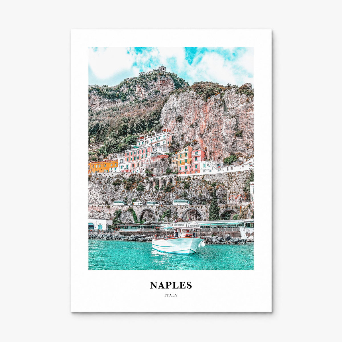 Naples, Italy Classic No 1 Poster, print only (unframed)