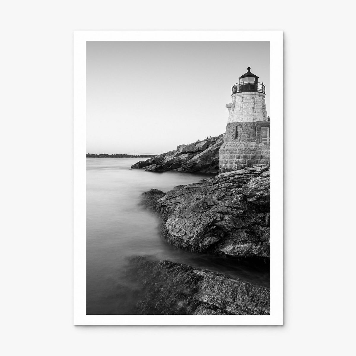 Narragansett Photo No 1 Poster, print only (unframed), white border