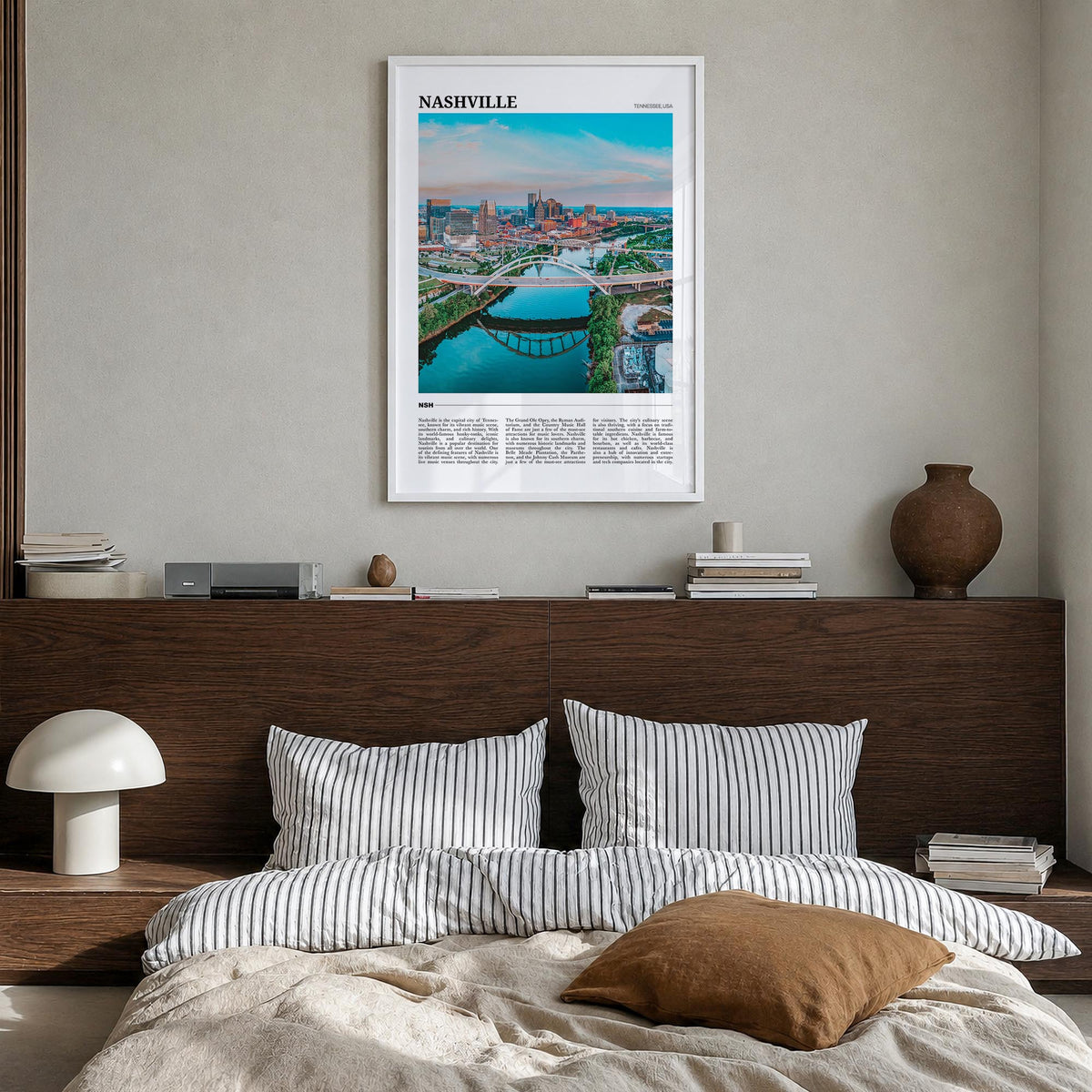 Nashville Travel Poster