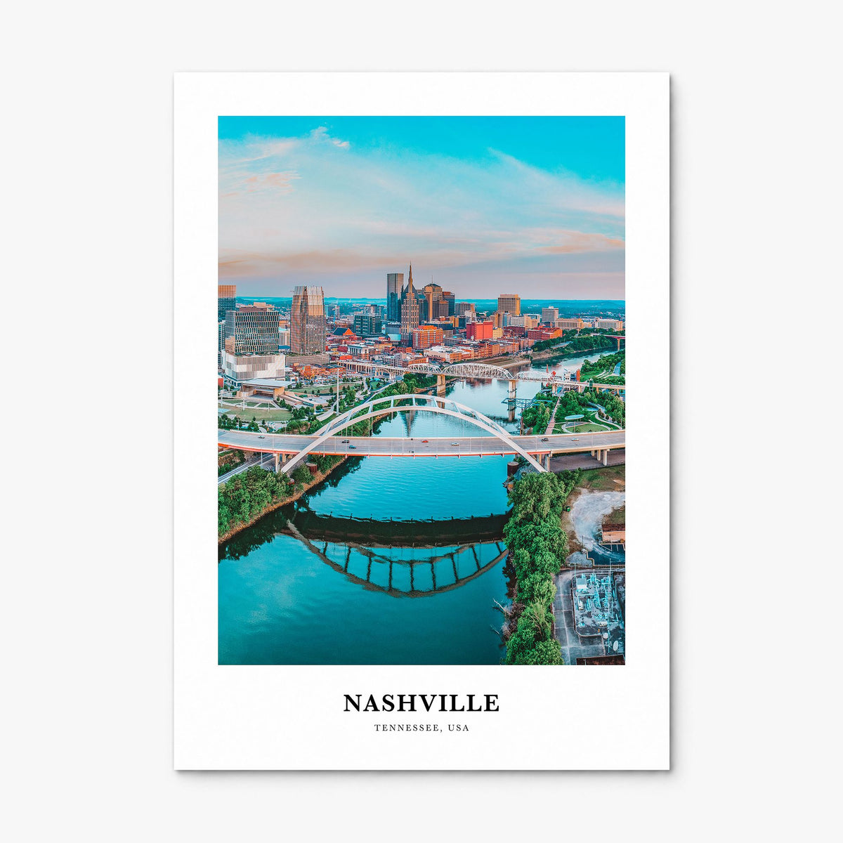 Nashville Classic Poster, print only (unframed)