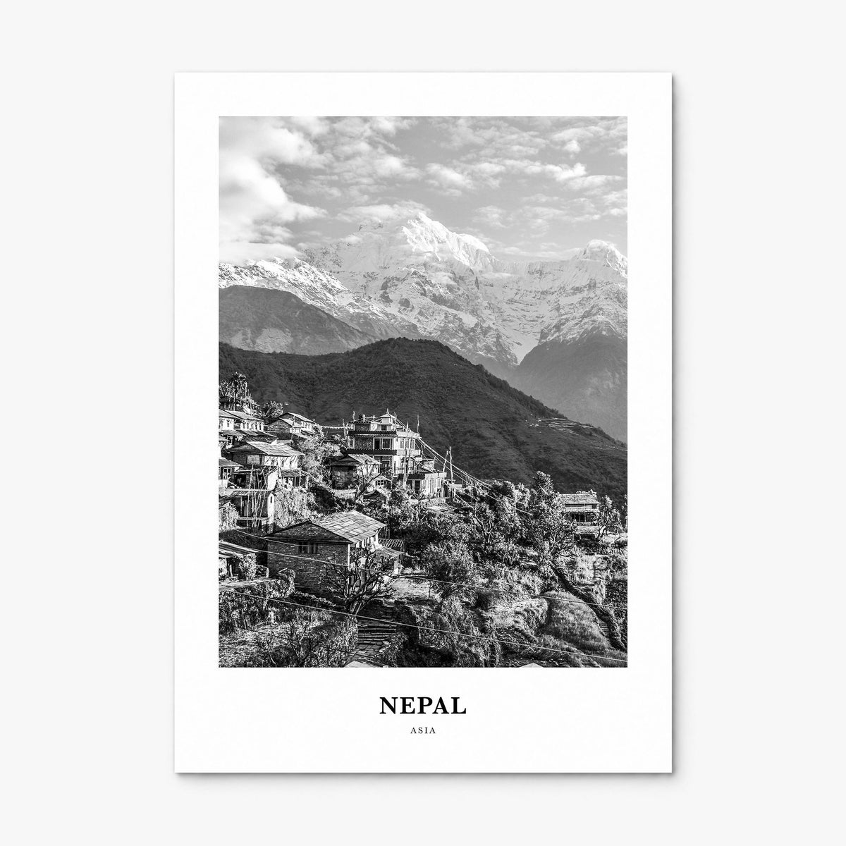 Nepal Classic No 2 Poster, print only (unframed)