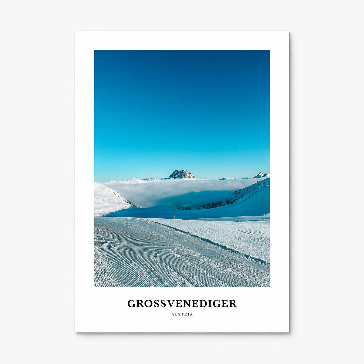 Grossvenediger Classic Poster, print only (unframed)
