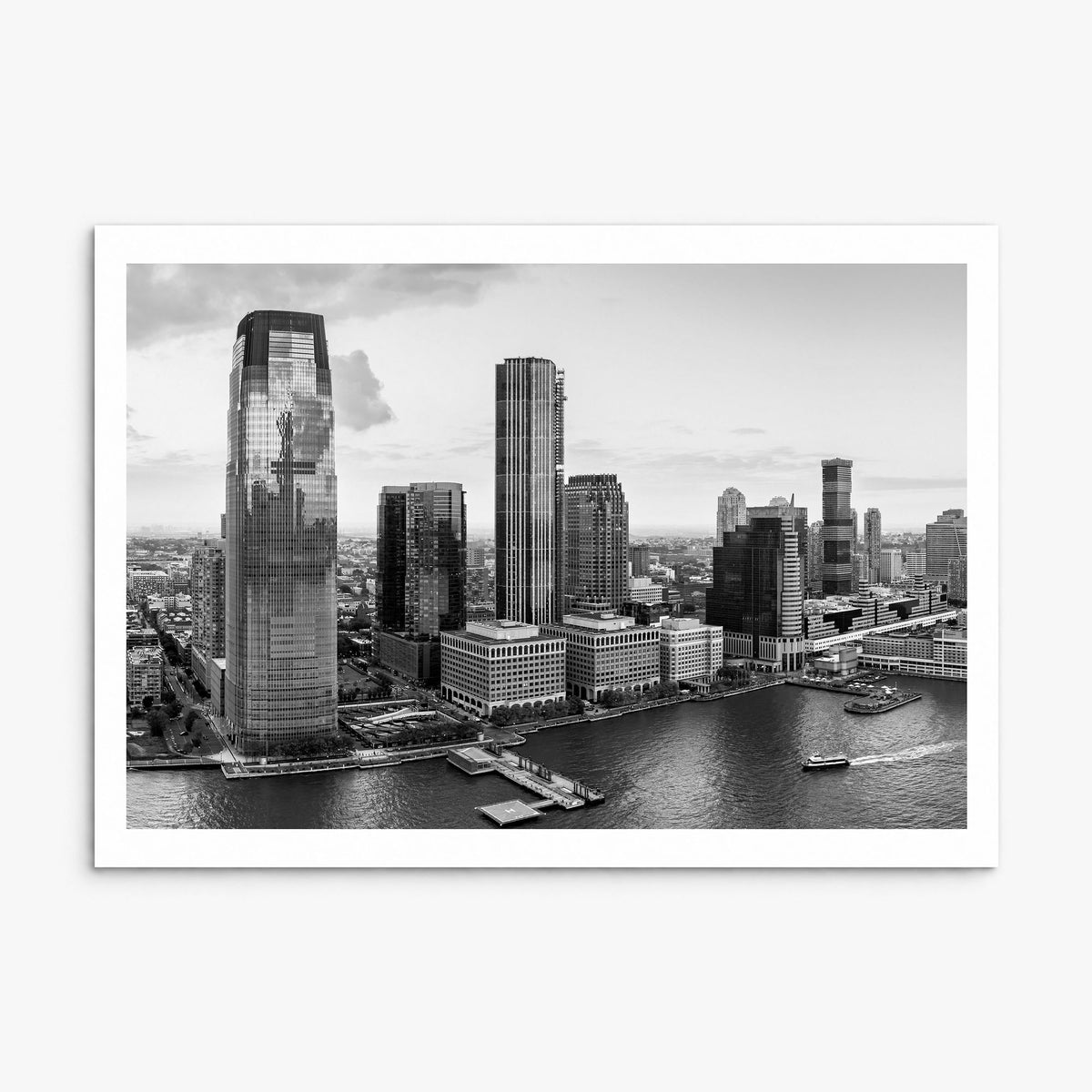 New Jersey Photo Poster, print only (unframed), white border