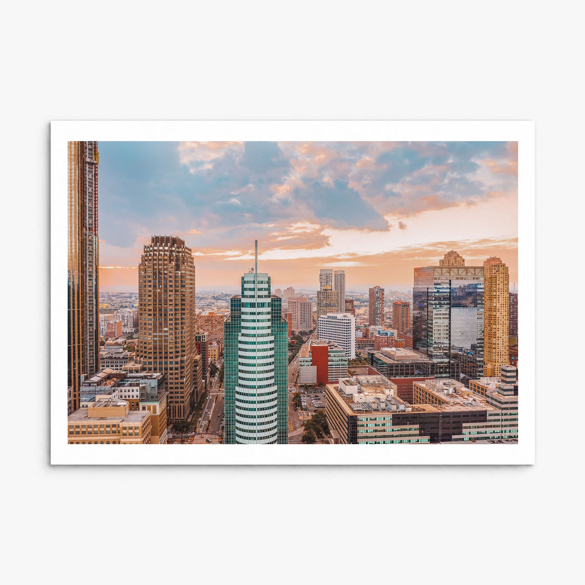 New Jersey Photo Poster, print only (unframed), white border