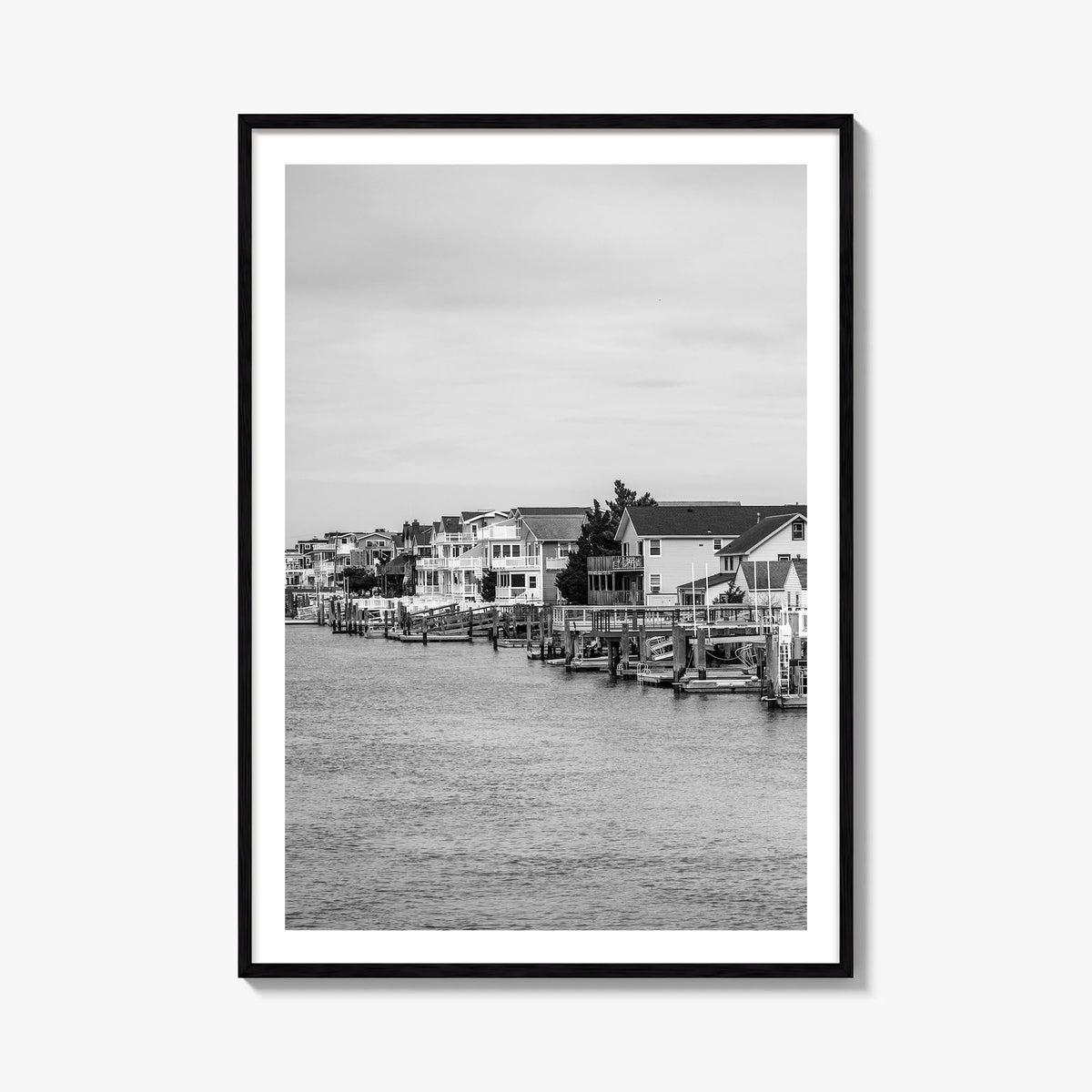 New Jersey no. 1 black & white photo poster of United States – vertical wall art, unframed print shown in interior mockup