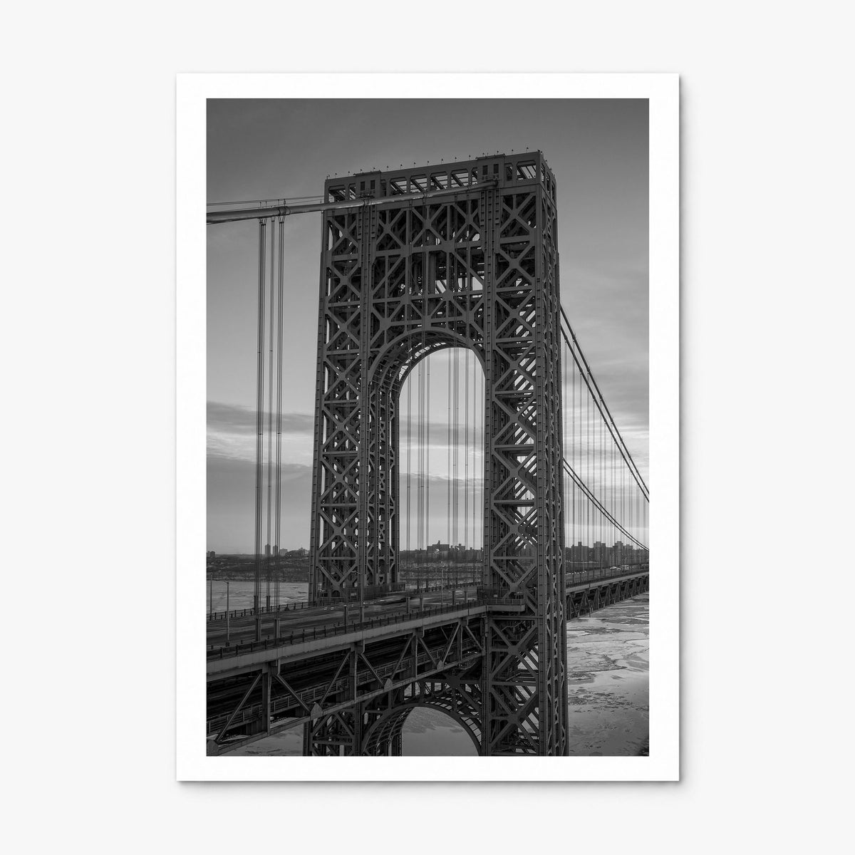 New Jersey Photo No 2 Poster, print only (unframed), white border