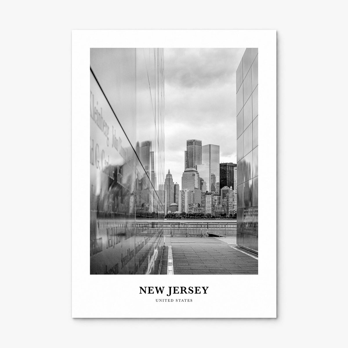 New Jersey Classic No 2 Poster, print only (unframed)